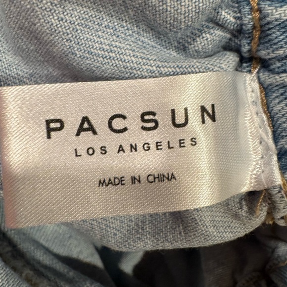 Women’s PacSun Light Blue Cargo Jeans - Picture 10 of 11